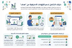 دليل-دعم-الشهادات-هدف